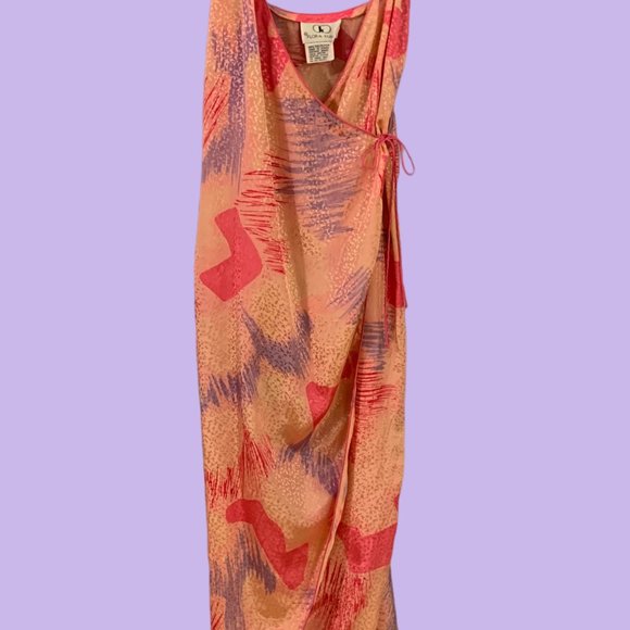 Vintage Flora Kung 2 Piece Robe and Nightgown set - Picture 4 of 7